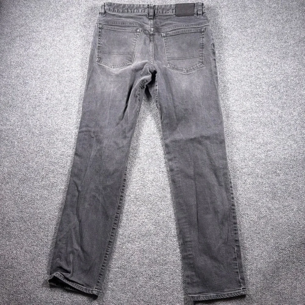 prAna Jeans Mens 32 x 32 Gray Organic Cotton Stretch Straight Leg Denim Pants